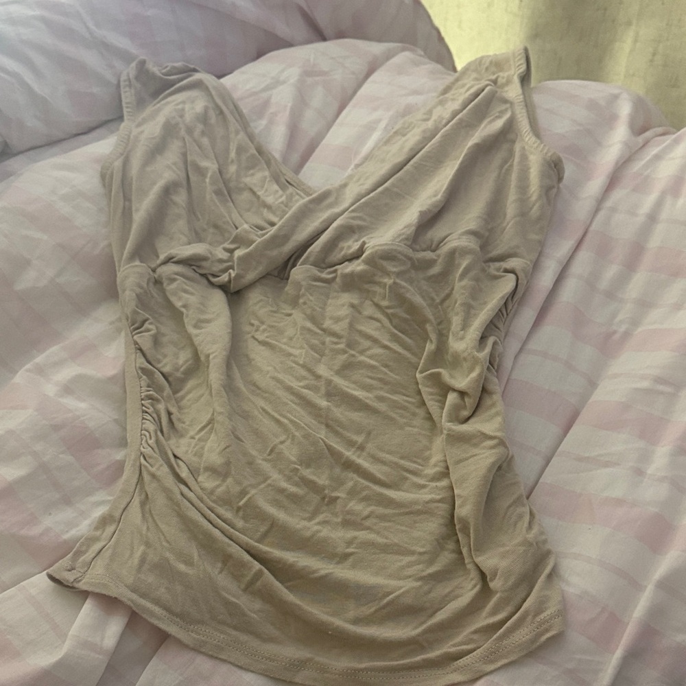 Urban Outfitters Cream Tank Top